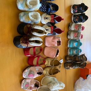 Lot of Nike, mucks and assorted shoes